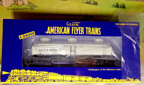 American Flyer 1919301 ACFX Three Dome Tank Car #4556 / S Gauge / MIB ...