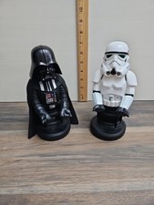 Cable Guys Star Wars Darth Vader  Storm Trooper Controller  Phone Holder Set