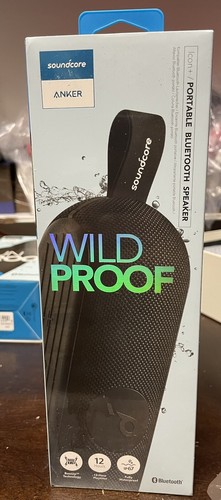 Anker Soundcore Icon+Wild Proof Portable Bluetooth Speaker~A3123011~NEW SEALED - Picture 3 of 4