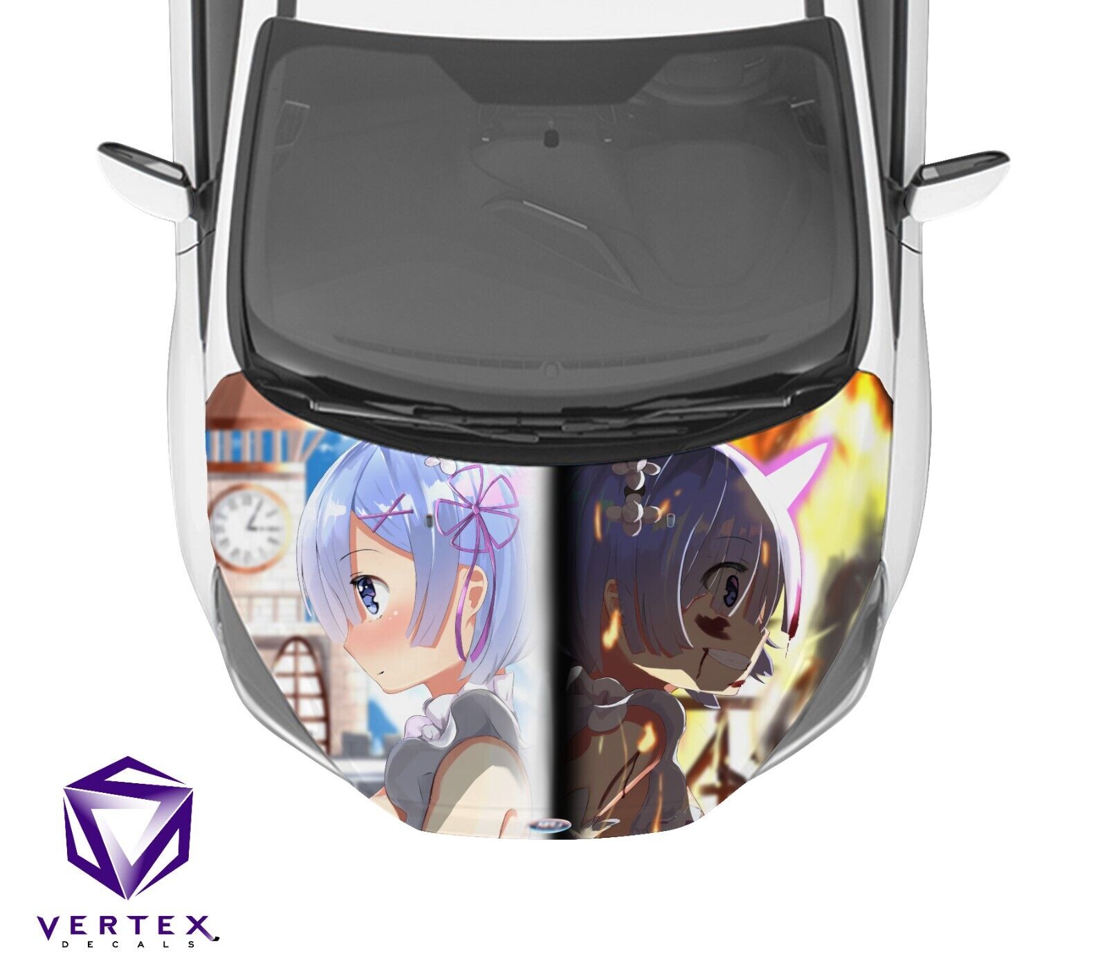 Re;Zero - Rem Anime Decal Sticker