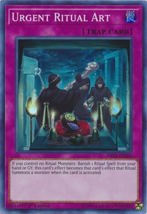 Urgent Ritual Art - SHVA-EN060 - Super Rare - 1st Edition x3 - Near Mint