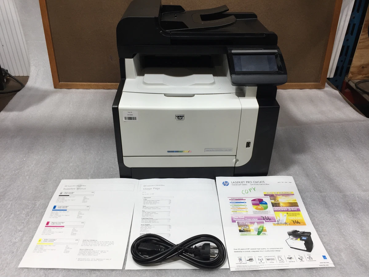 HP LaserJet Pro CM1415fn, 58 OFF