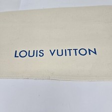 Authentic Louis Vuitton 100 Cotton Dust bag Flap Cover Storage 18" x 13.5" sz L