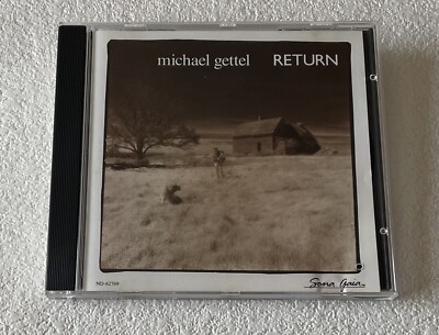 MICHAEL GETTEL ~ RETURN ~ 1990 US 8-TRACK CD ALBUM ~ SONA GAIA ND-62769 [Ref.2]