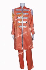 The Beatles George Harrison Cosplay Sgt Pepper's Orange Costume