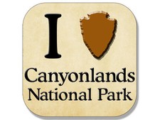 4" i love heart canyonlakes national park arrowhead sticker made in the usa