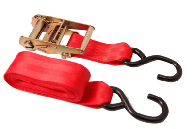 4.5m Extra Wide Ratchet Strap Tie Down 2'' x 4.5m x 450kg Pipe Racks  (432196)