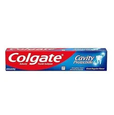 Colgate Cavity Protection Regular Fluoride Toothpaste White 6 Oz. Free delivery!