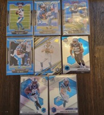 2021 NFL Lot of 8 Carolina Panthers Cards - Mosaic, Playbook, Limited
