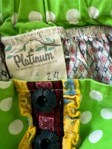 Matilda Jane Platinum Limelight Ellie Top Size 4 EUC # 2/4 - Picture 4 of 4