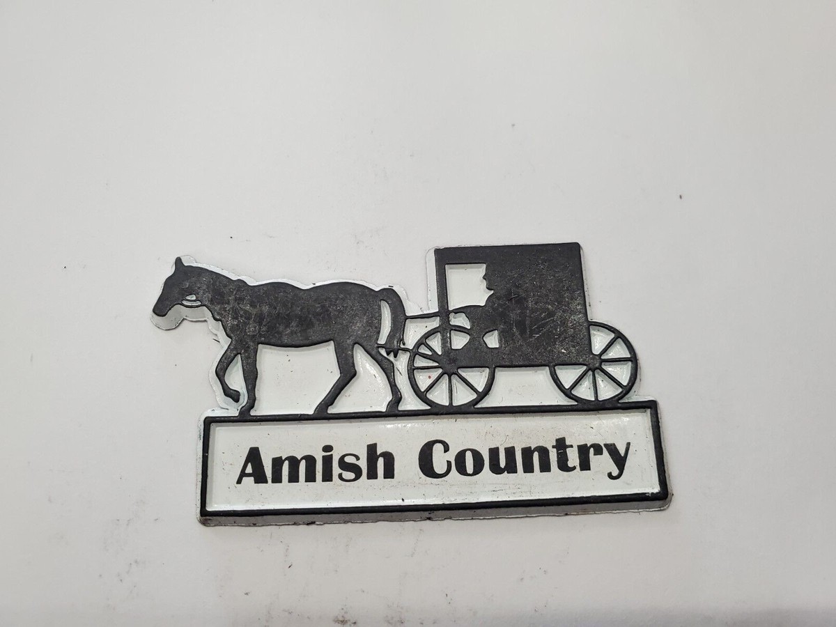 Country Fridge Magnets For Sale VINTAGE FRIDGE MAGNET AMISH