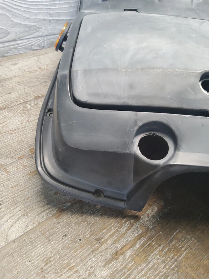 1984 84 Honda NH125 Aero front leg guard shield glove box lid cover plastic  - Image 3 of 4