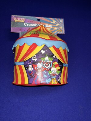 Killer Klowns from Outer Space Crossbody Bag Purse Big Tent New