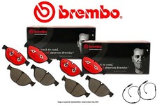 [FRONT+REAR] BREMBO NAO Premium Ceramic Brake Pads + Sensors M2 M3 M4 BB104030