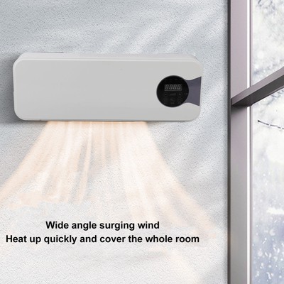 US Plug 110V)Wall Mounted Air Conditioner Heater W/Remote Control Portable  7082844117871 | eBay