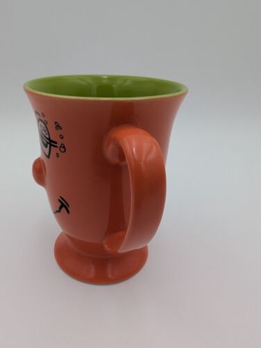 Tazze Vintage Collezione Livingware Ceramica 3D Divertenti Faccia Sorridente - 3 Tazze Piedistallo - Foto 13 di 22