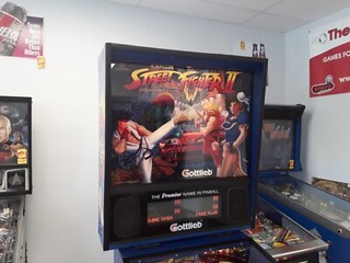 Street Fighter II Champion Edition Pinball Machine by Gottlieb