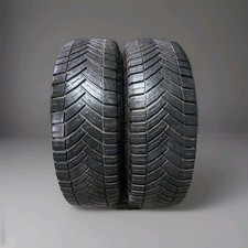 2x 225 75 R16C 121/120R MICHELIN AGILIS CROSS CLIMATE 10PR 6-7MM TREAD 2257516C 