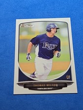 2013 Thomas Milone ROOKIE RC Bowman Draft #BDPP42