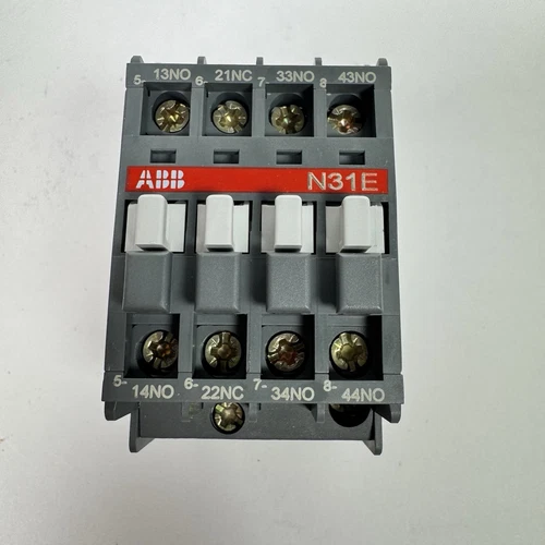 ABB N31E-84 Contactor Relay 1SBH141001R8431 110-120V - Picture 2 of 7