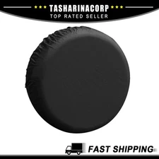 Universal Spare Tire Cover Fit Wheel Diameter 14 Inch for Trailer RV Trucks SUV