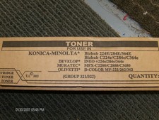 Konica Minolta Toner TN-322, Black for Konica Minolta Bizhub 224E, 364E, 284E