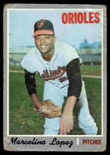 Marcelino Lopez 1970 Topps #344