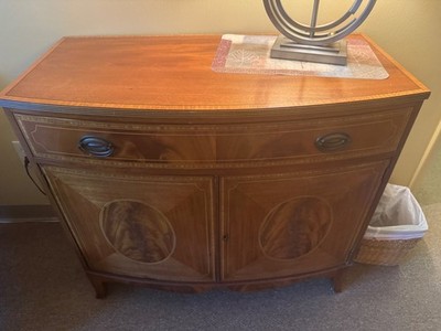  WM. A. Berkey Mahogony and Inlayed Buffet 
