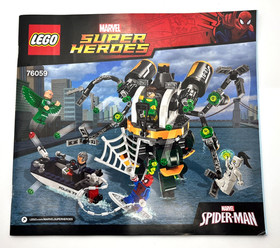 Spider-Man: Doc Ock's Tentacle Trap Lego Marvel 76059 INCOMPLETE