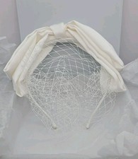 KRISTIN ESS The Veil Headband Bright White VEIL HEADBAND