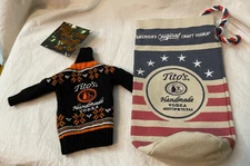 Tito's Handmade Vodka Drawstring Canvas Bag and Bottle Sweater