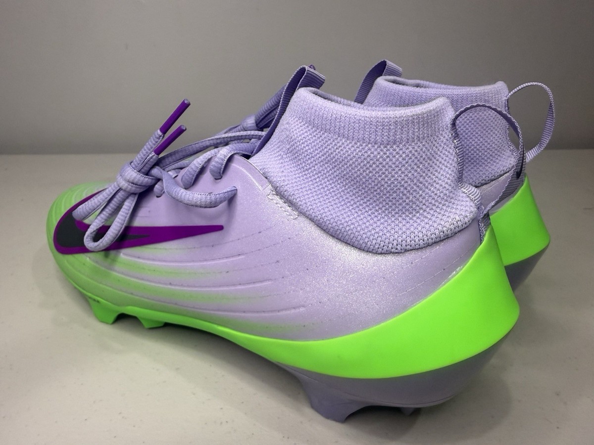 Size 7.5 Nike Air Zoom Vapor Pro 1 HULK Green Purple Football