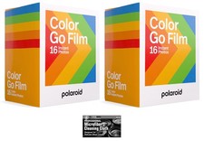 Bundle of Polaroid Instant Color Film for The Polaroid Camera - 2 Double Packs