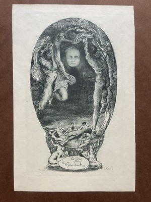 Exlibris Erhard Amadeus Dier,  Ex Libris Nora Wydenhuck, Ex Libris,