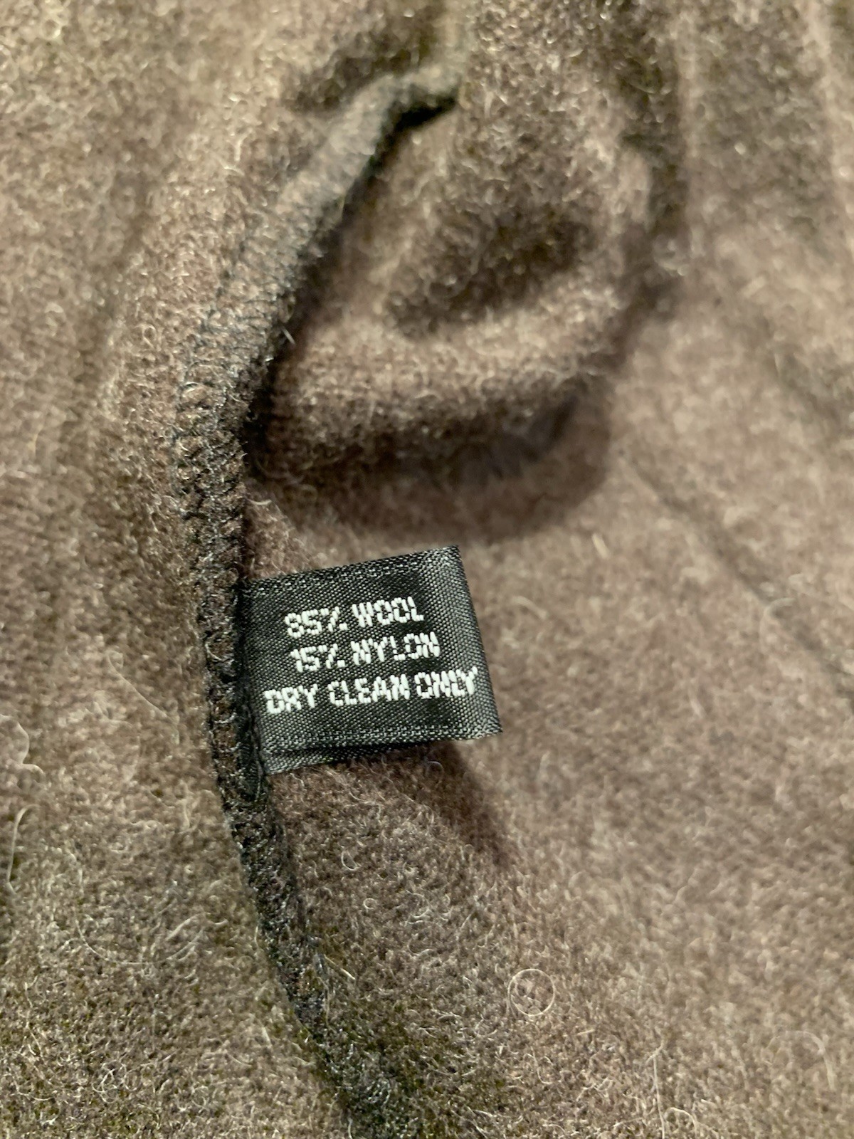 Cameleon Patchwork Large Wool Cardigan Jacket Bro… - image 5