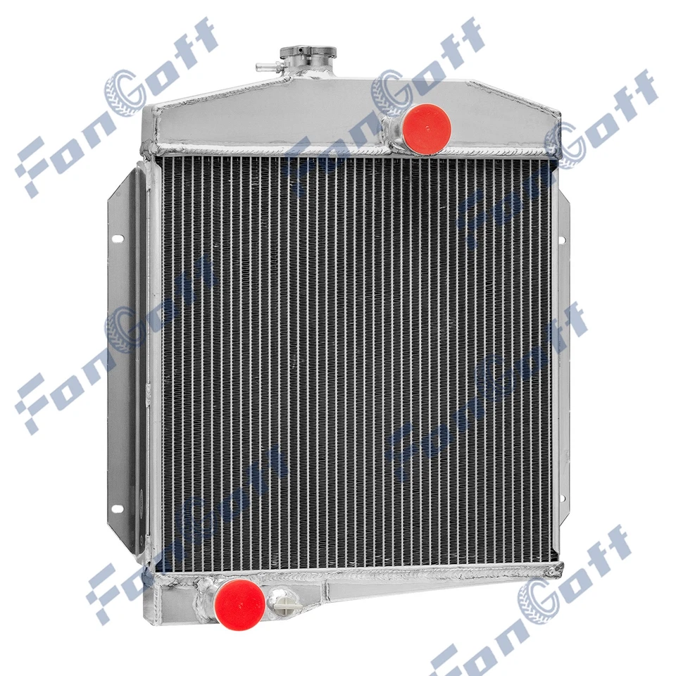 Radiador de 3 filas 6167 compatible con International Harvester Scout 1961-1971 1962 2,5 L 3,2 L Foto 2 de 4