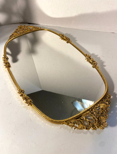 Vintage Mirrored Vanity Tray | eBay