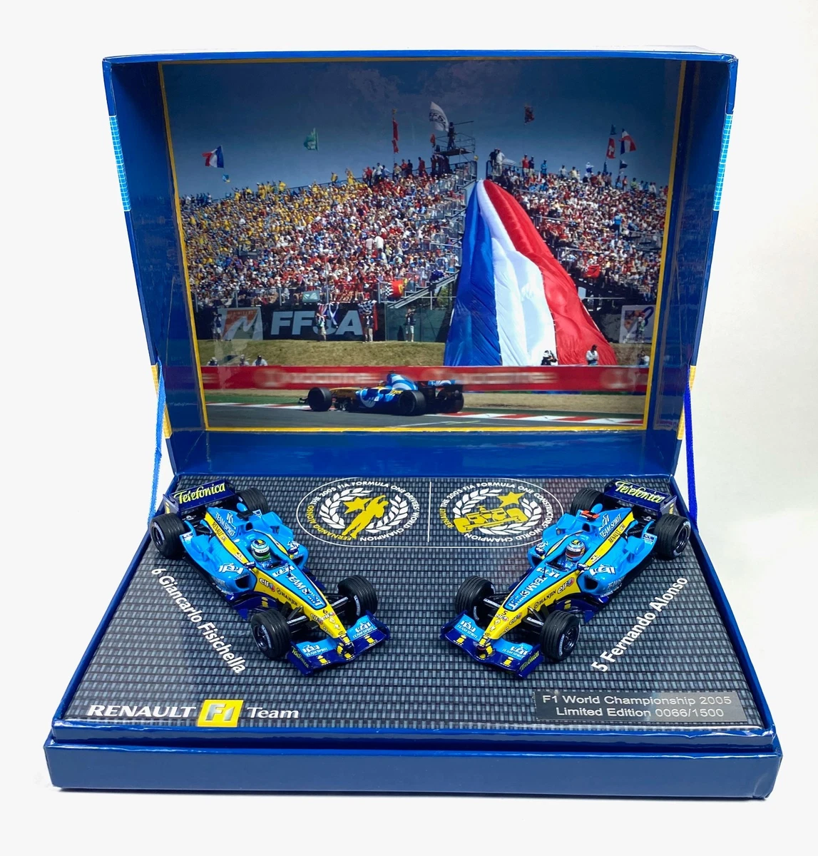 MINICHAMPS 1:43 Diecast Formula 1 Cars 2005 Vehicle Year for sale
