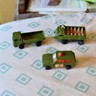 LOT Vintage Military Toy Vehicles Cars Diecast Matchbox Ambulance Squadron Tank