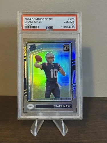 2024 Optic Drake Maye Rookie Holo PSA 10