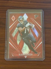BIJAN ROBINSON 2024 PANINI PHOENIX FOOTBALL RED HYPER /140 #12 FALCONS