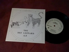 DEF LEPPARD Ride into the sun RARE 7" 1989 Fan Club REISSUE METAL nwobhm EX