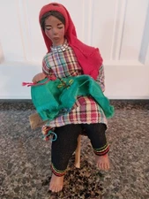Vintage Wizo Doll / Israel / South Africa Shipping Box - 1950's - Church Event