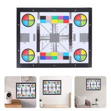 Surveillance Lens Test Chart Color Calibration Cards Camera Testing