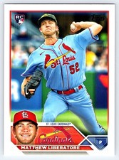 Matthew Liberatore  2017 Leaf Metal Perfect Game All-American BA-ML1 NM