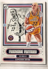 Shipping w/Tracking 2025 Panini Donruss WNBA Franchise Features Cameron Brink