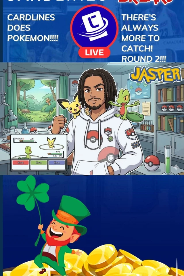 There's always more to Catch!  RD 2 of Pokemon w/Jasper - ALL LIVE