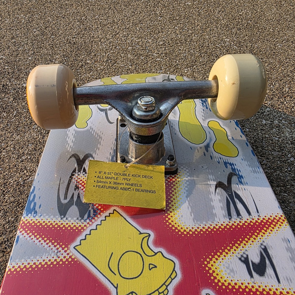 The Simpsons BART SK8 Skeleton Skateboard 8