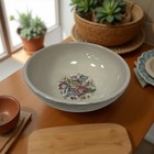 Vintage 1940’s Bake Oven 9 Inch Mixing Or Serving Bowl