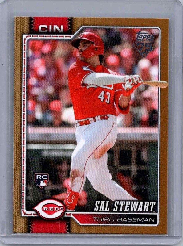 2026 Topps #372 Sal Stewart Gold #/2026